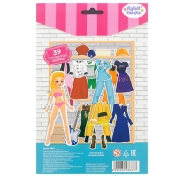 Магнитная игра «Профессии», кукла с одеждой, 6 × 15 см Магнитная игра «Профессии», кукла с одеждой, 6 × 15 см