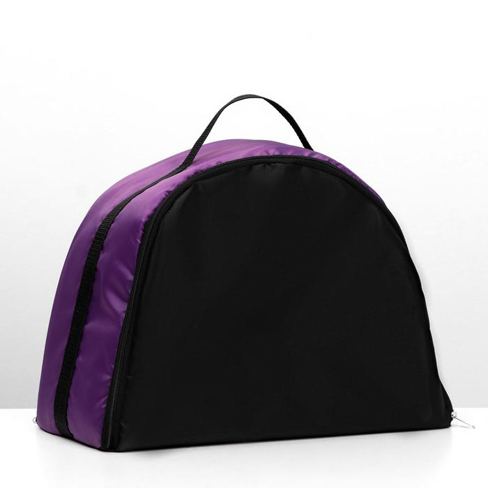 Сумка - переноска для животных, оксфорд, 39 х 19 х 27 см, фиолетовая Сумка - переноска для животных, оксфорд, 39 х 19 х 27 см, фиолетовая