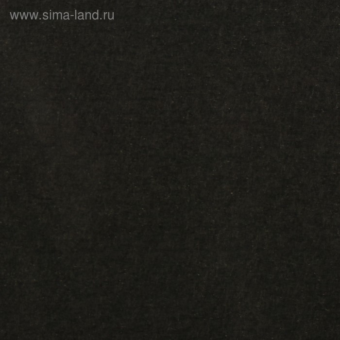 Бумага для декора и флористики, крафт, &laquo;Чёрный янтарь&raquo;, черная, однотонная, односторонняя, рулон 1шт., 0,7 х 10 м