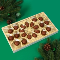 Новый год. Новогодний набор глазированных конфет "ROYAL", ассорти, 220 г