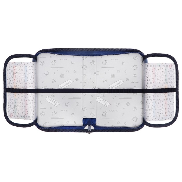 Пенал 1 секция, 130 х 210 х 40 мм, 2 откидные планки, тканевый, Calligrata TOP, Content Пенал 1 секция, 130 х 210 х 40 мм, 2 откидные планки, тканевый, Calligrata TOP, Content "Аниме воин"