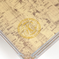 Сейф-книга дерево кожзам "Компас" 21х13х5 см