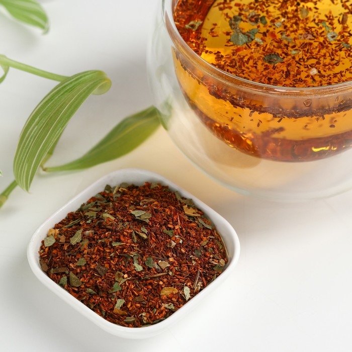 Китайский чай Ройбос - Ройбуш с земляникой, спокойствие и укрепление иммунитета, 50 г. Китайский чай Ройбос - Ройбуш с земляникой, спокойствие и укрепление иммунитета, 50 г.