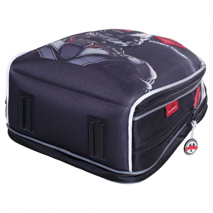 Рюкзак каркасный 35 х 26 х 14 см, Across 490, наполнение: мешок, серый 23-490-5