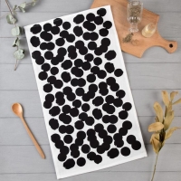 Полотенце кухонное Доляна &laquo;Горох&raquo; 35х60 см, 100% хлопок, 160г/м2