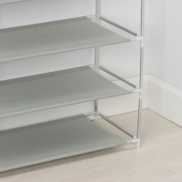 Полка для обуви LaDо́m, 5 ярусов, 60×30×72 см, цвет серый Полка для обуви LaDо́m, 5 ярусов, 60×30×72 см, цвет серый