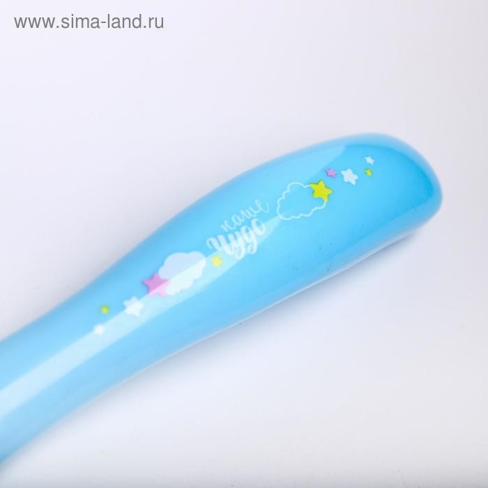 Детская силиконовая ложка &laquo;Наше чудо&raquo;