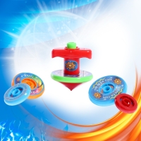 Набор волчков &laquo;Ярость тигра&raquo;, с устройством запуска, цвета МИКС