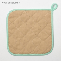 Прихватка Этель Tropical 19х19 см, 100% хлопок, саржа, ватин 250 г/м2