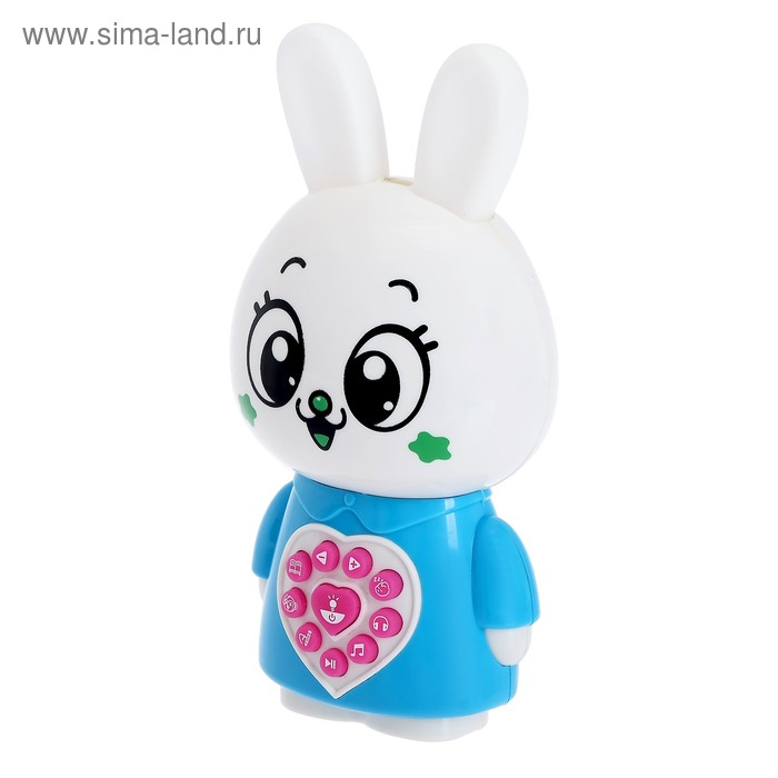 Музыкальная игрушка &laquo;Любимый дружок: Зайчик&raquo;, поёт песни, рассказывает сказки, ушки мигают цветными огоньками