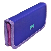 Пенал 1 секция, 90 х 195 х 25 мм, Calligrata "Сиба", ламинированный картон