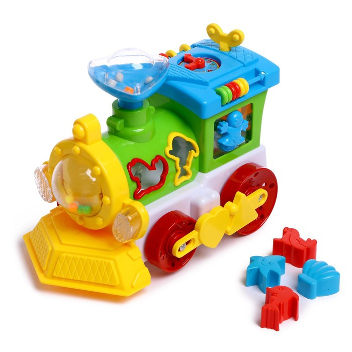 Сортер &laquo;Весёлый паровозик&raquo;, свет, звук