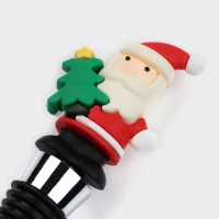 Пробка для бутылки Доляна &laquo;Дед Мороз&raquo;, 12 см