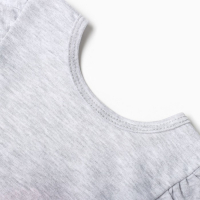 Боди Крошка Я "Розовый бант", р.28, серый, рост 86-92 см Боди Крошка Я "Розовый бант", р.28, серый, рост 86-92 см