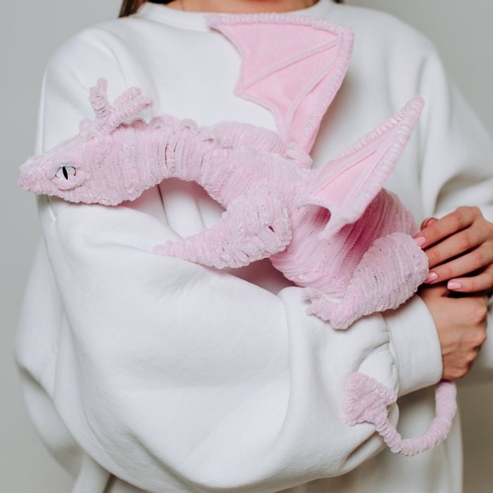 Игрушка из меховых палочек &laquo;Сказочный дракон&raquo;