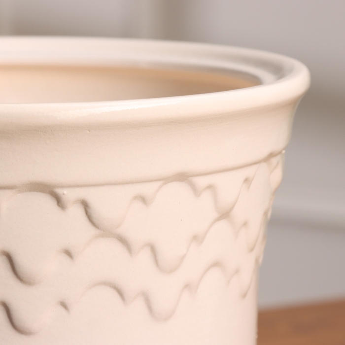 Горшок цветочный ЮТА №3, Белый 2,5 л