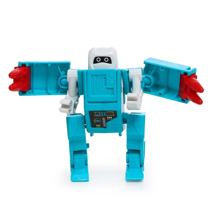 Набор роботов &laquo;Алфавит&raquo;, трансформируются, 6 штук, собираются в 1 робота
