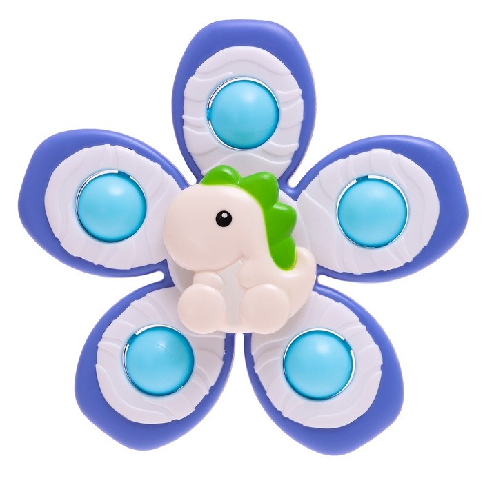 Спиннер для купания в ванной &laquo;Милые зверята&raquo;, на присоске, МИКС