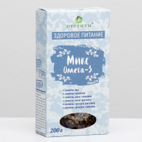 Микс Омега-3: семена чиа, семена конопли, семена тёмного и светлого льна, семена тёмного и светлого кунжута, 200 г Микс Омега-3: семена чиа, семена конопли, семена тёмного и светлого льна, семена тёмного и светлого кунжута, 200 г