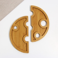 Менажница деревянная сборная «Сыр», 22.7 см Менажница деревянная сборная «Сыр», 22.7 см