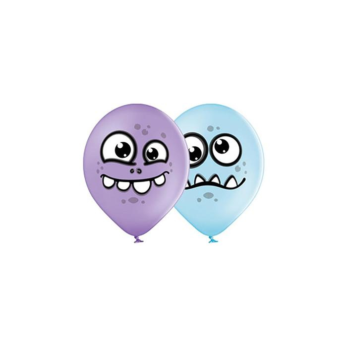 Шар латексный 14" &laquo;Забавные монстрики&raquo;, набор 50 шт., виды МИКС