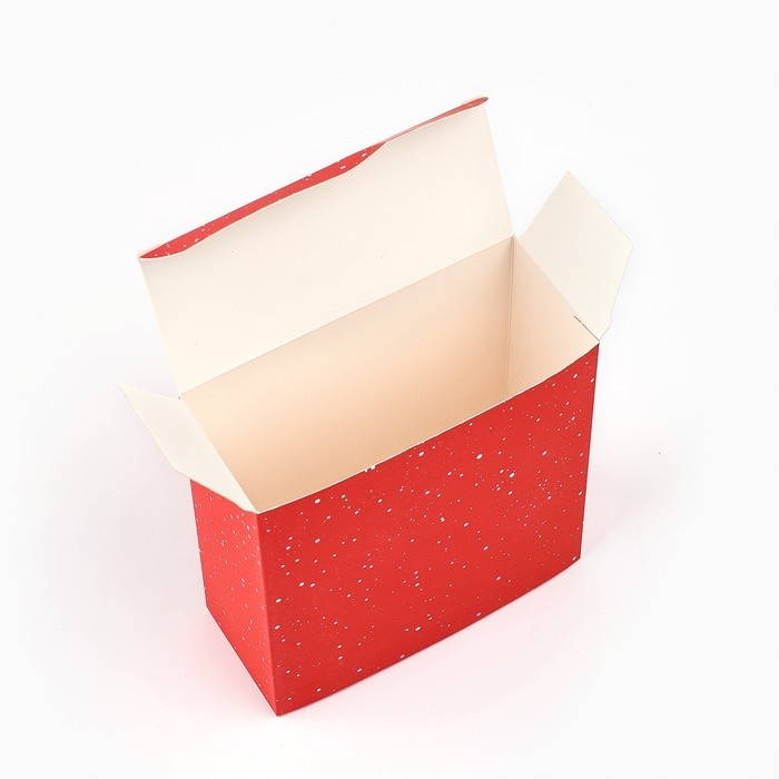 Коробка новогодняя складная &laquo;Новогодний домик&raquo; 12.3 х 21 х 5.3 см, Новый год