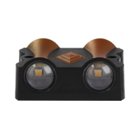 Светильник фасадный &laquo;Глосс&raquo;, FSD-046, 4 Вт, 3000К, 2 луча, IP65, 220 В, пластик, черный