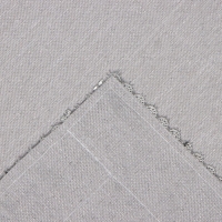 Дорожка Этель со стразами, 118 х 60 &plusmn;5 см, цвет серый, п/э