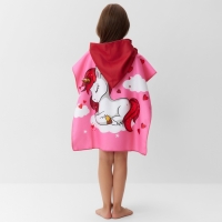 Полотенце-пончо детское LoveLife "Пони" 60х120 см, 100% пэ, 230 г/м2 Полотенце-пончо детское LoveLife "Пони" 60х120 см, 100% пэ, 230 г/м2