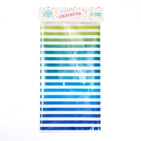 Скатерть &laquo;Полоска&raquo;, 137 &times; 183 см, цвет радуга