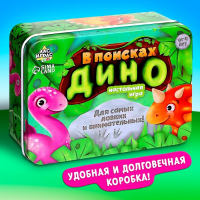 Настольная игра &laquo;В поисках дино&raquo;, от 2 игроков, 4+