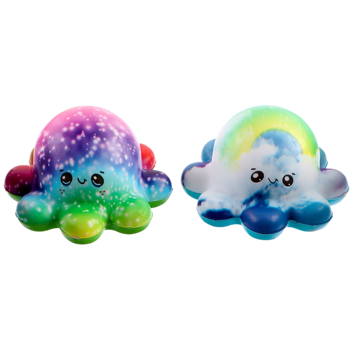 Мялка сквиши Мялка сквиши "Осьминог", цвета МИКС