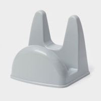 Подставка под крышку, 13×11,7×12,5 см, цвет серый Подставка под крышку, 13×11,7×12,5 см, цвет серый