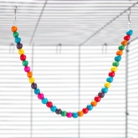 Игрушка для птиц, 50 см, микс цветов