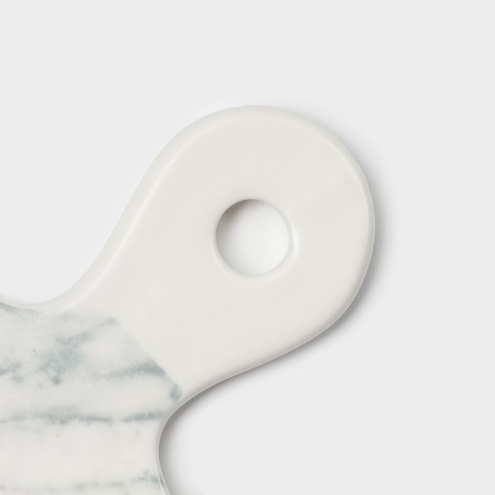 Блюдо фарфоровое для подачи Magistro Real Marble, 25×14 см Блюдо фарфоровое для подачи Magistro Real Marble, 25×14 см