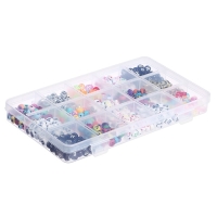 Набор для творчества &laquo;Создай украшение&raquo;, буквы русские, 11 видов бусин