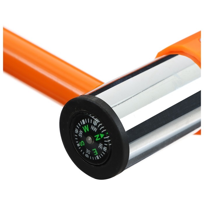 Замок для велосипеда Dream Bike, U-образный, 130x195 мм, цвет оранжевый Замок для велосипеда Dream Bike, U-образный, 130x195 мм, цвет оранжевый