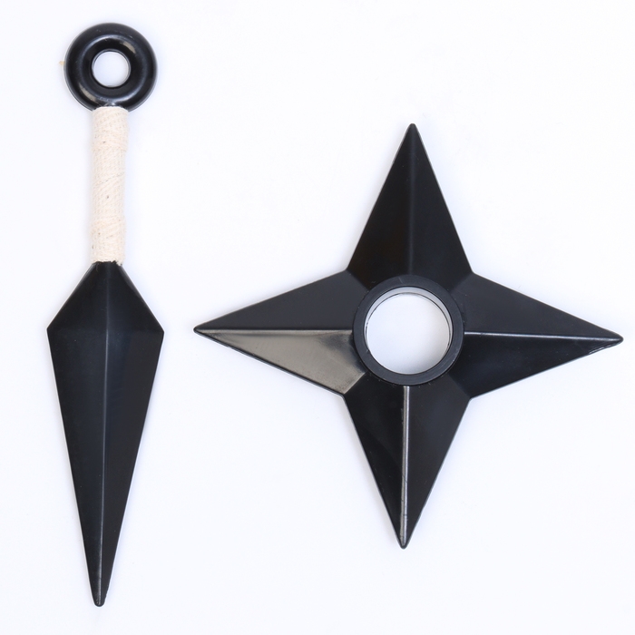 Карнавальный набор &laquo;Шиноби&raquo;: повязка, кунаи, сюрикен, снуд