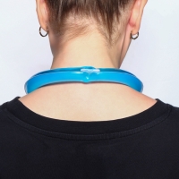 Охлаждающий воротник (гель, ПВХ) 17*16*2см синий накл ОТ Охлаждающий воротник (гель, ПВХ) 17*16*2см синий накл ОТ