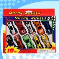 Машина металлическая &laquo;Автомир&raquo;, набор 10 шт.