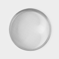 Сито для просеивания Доляна &laquo;Металлик&raquo;, d=24 см, цвет серебристый