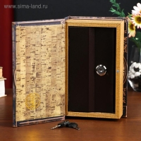 Сейф-книга дерево кожзам "Приключения. Карта" 21х13х5 см Сейф-книга дерево кожзам "Приключения. Карта" 21х13х5 см