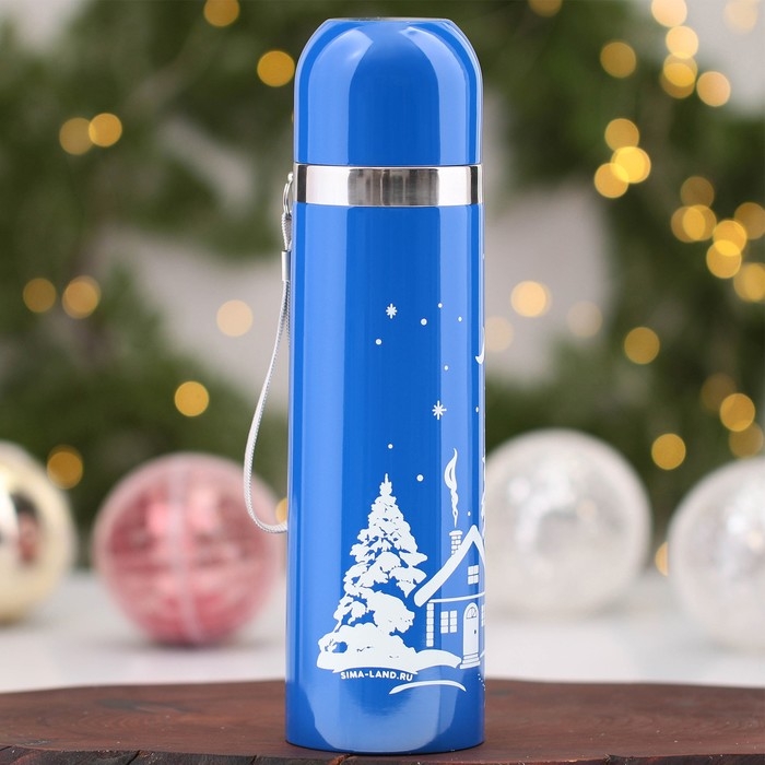 Новый год! Термос новогодний &laquo;Зимняя сказка&raquo;, 500 мл