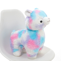 Мягкая игрушка &laquo;Лама&raquo;, 45 см, цвет голубо-розовый