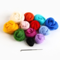 Валяние из шерсти. Картина &laquo;Единорожка со звёздочками&raquo;, А5, набор для творчества