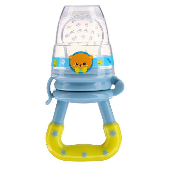 Ниблер для прикорма с силиконовой сеточкой &laquo;Мишка принц&raquo;