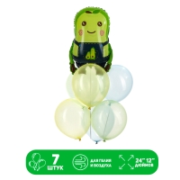 Набор шаров «Авокадо», латекс, фольга, 7 шт. Набор шаров «Авокадо», латекс, фольга, 7 шт.