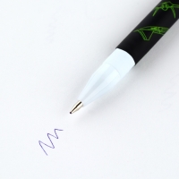 Ручка шариковая синяя паста, 0.7 мм «Самолеты» пластик Ручка шариковая синяя паста, 0.7 мм «Самолеты» пластик