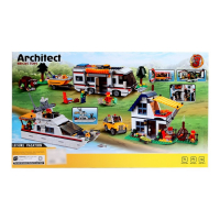 Конструктор &laquo;Кемпинг&raquo;, 3 варианта сборки, 792 детали