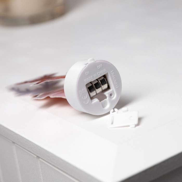 Световая картинка на подставке &laquo;Оленёнок&raquo; 11 см, батарейки, свечение тёплое белое